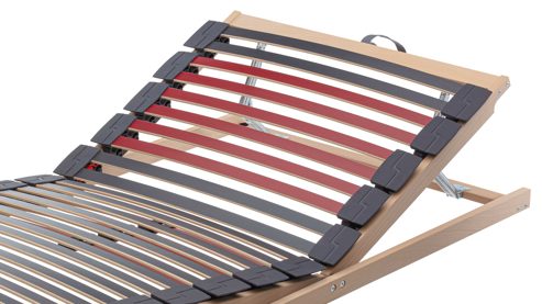Lattenrost Interliving aus Holz in Holzfarben Interliving Lattenrost Serie 1952 mit manueller Kopf- und Fußteilverstellung manuell – Liegefläche ca. 140 x 200 cm