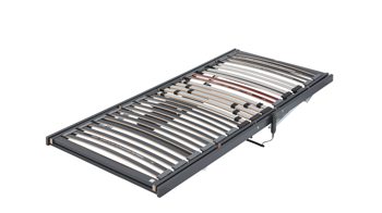 Lattenrost Interliving aus Holz in Grau Interliving Lattenrost Serie 1941 mit Funksteuerung kabellose Rücken- & Fußteilverstellung – Liegefläche ca. 120 x 200 cm