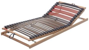 Lattenrost Interliving aus Holz in Holzfarben Interliving Lattenrost Serie 1953 manuelle Verstellung mit Hebehilfe mit Hebehilfe & manuell verstellbar – Liegefläche ca. 120 x 200 cm