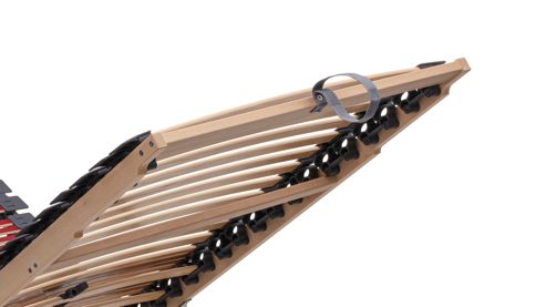 Lattenrost Interliving aus Holz in Holzfarben Interliving Lattenrost Serie 1953 manuelle Verstellung mit Hebehilfe mit Hebehilfe & manuell verstellbar – Liegefläche ca. 100 x 200 cm