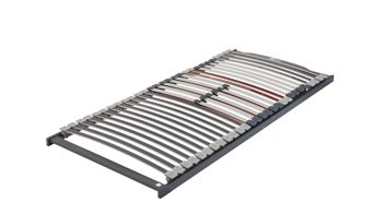 Lattenrost Interliving aus Holz in Grau Interliving Lattenrost Serie 1944 starr – Liegefläche ca. 100 x 200 cm