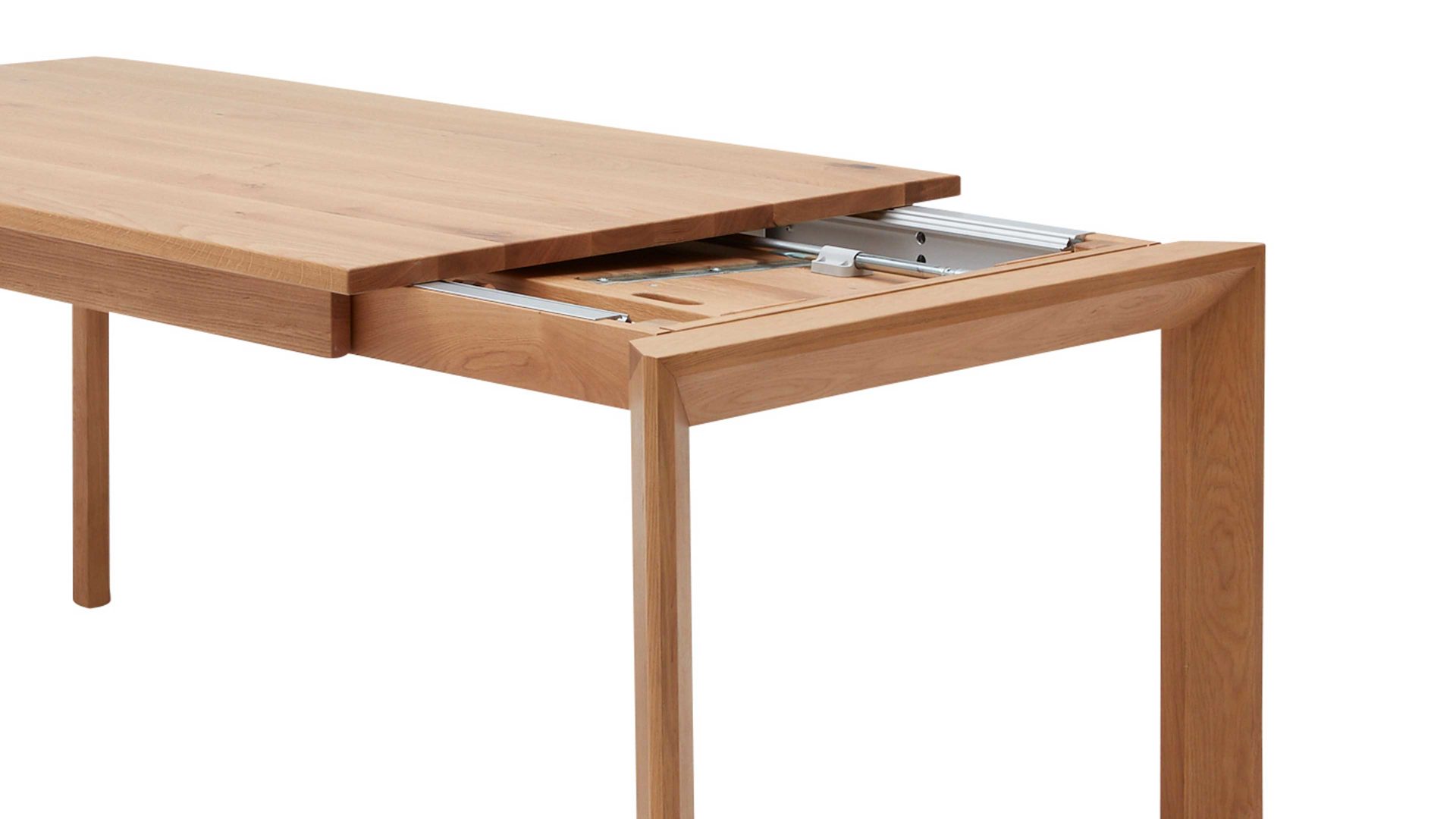Auszugtisch Interliving aus Holz in Holzfarben Interliving Esszimmer Serie 5102 – Auszugtisch V203 Charakter-Eiche – ca. 140-240 x 90 cm