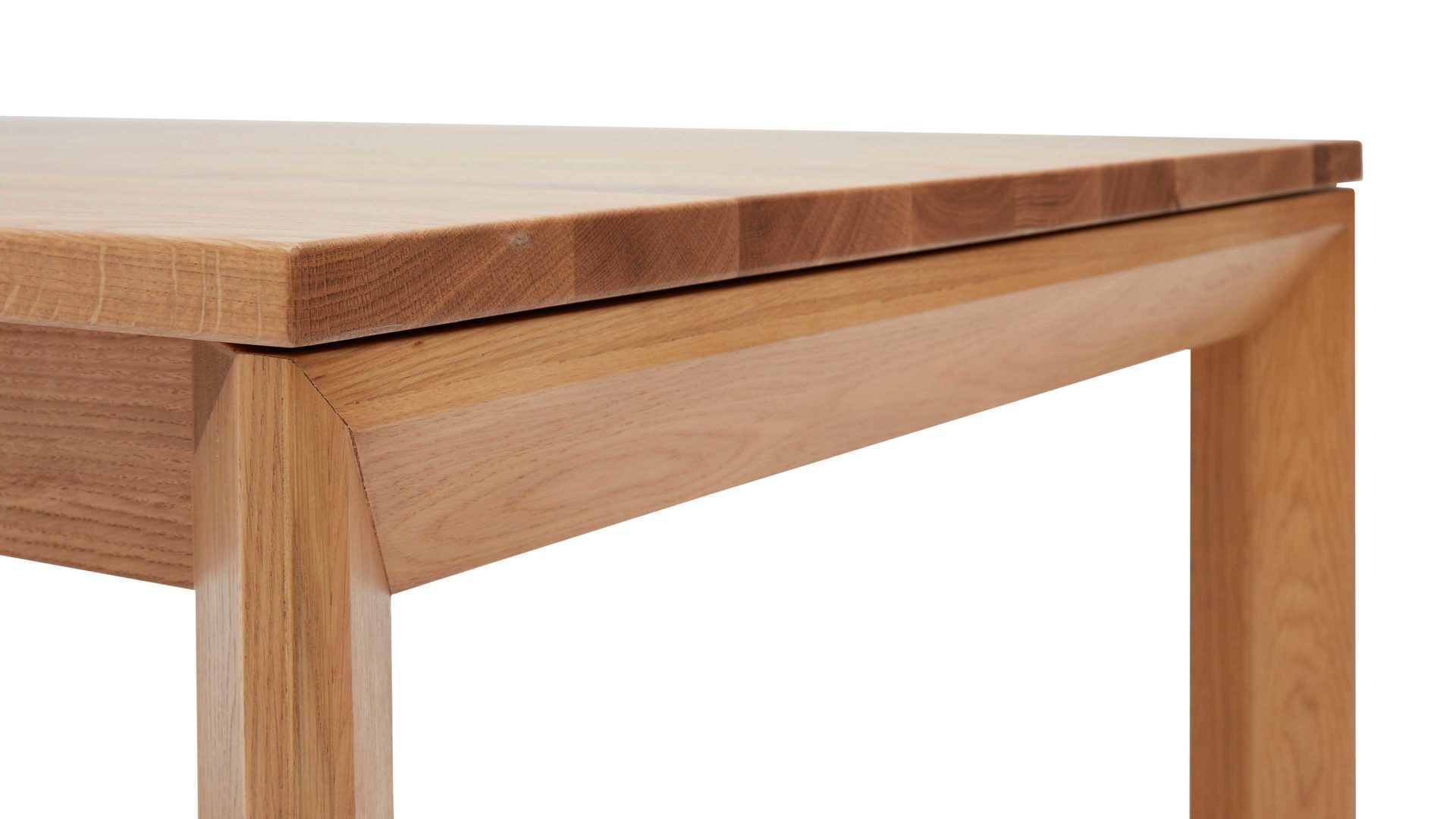 Auszugtisch Interliving aus Holz in Holzfarben Interliving Esszimmer Serie 5102 – Auszugtisch V203 Charakter-Eiche – ca. 160-260 x 90 cm