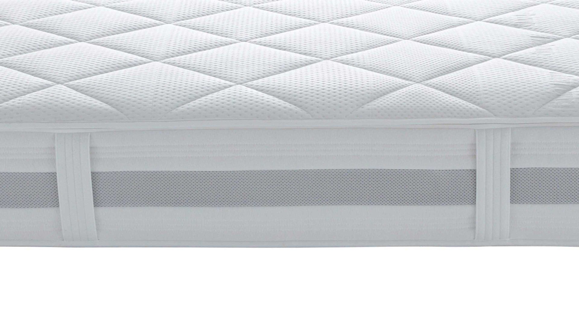Kaltschaummatratze Interliving aus Stoff in Weiß Interliving Matratze Medikontur 1914 Kaltschaum, H2 – Liegefläche ca. 200 x 200 cm