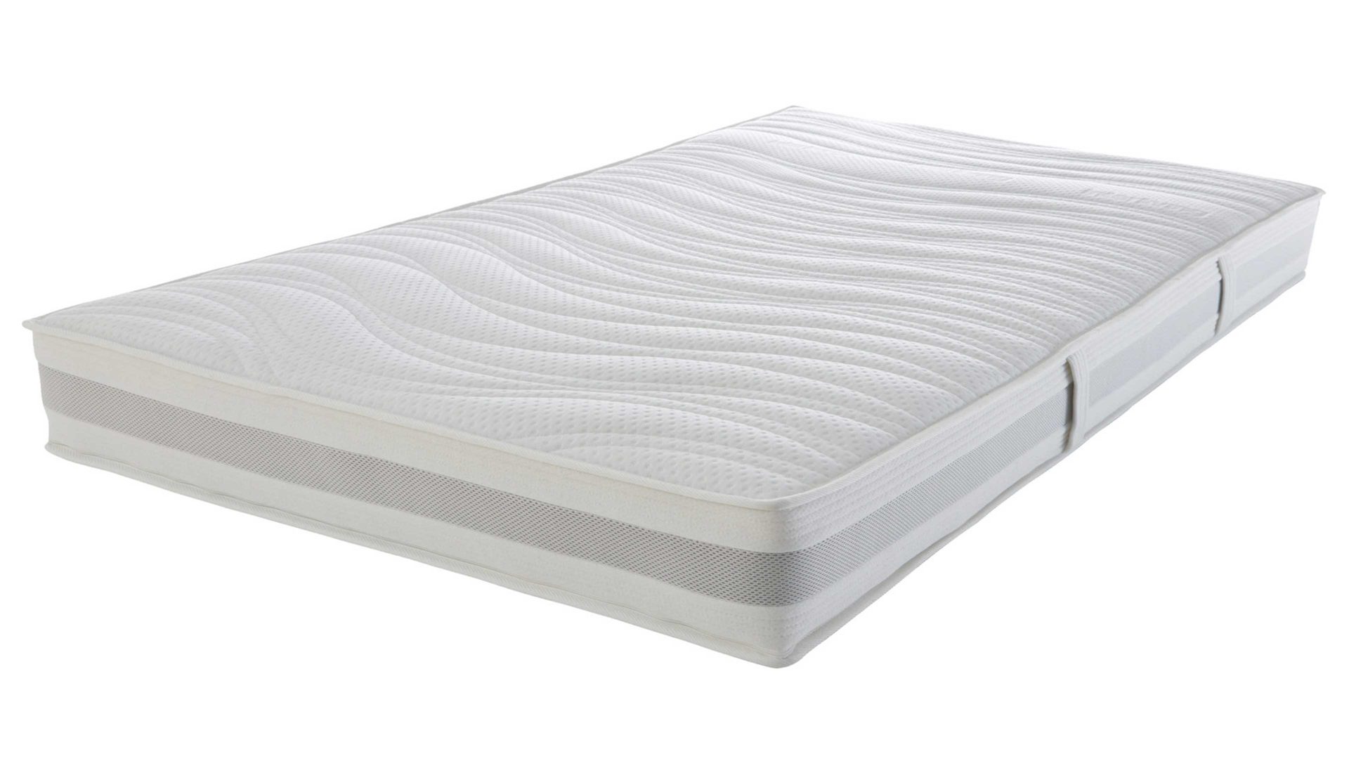 Kaltschaummatratze Interliving aus Stoff in Weiß Interliving Matratze Medikontur 1912 Kaltschaum, H3 – Liegefläche ca. 80 x 200 cm