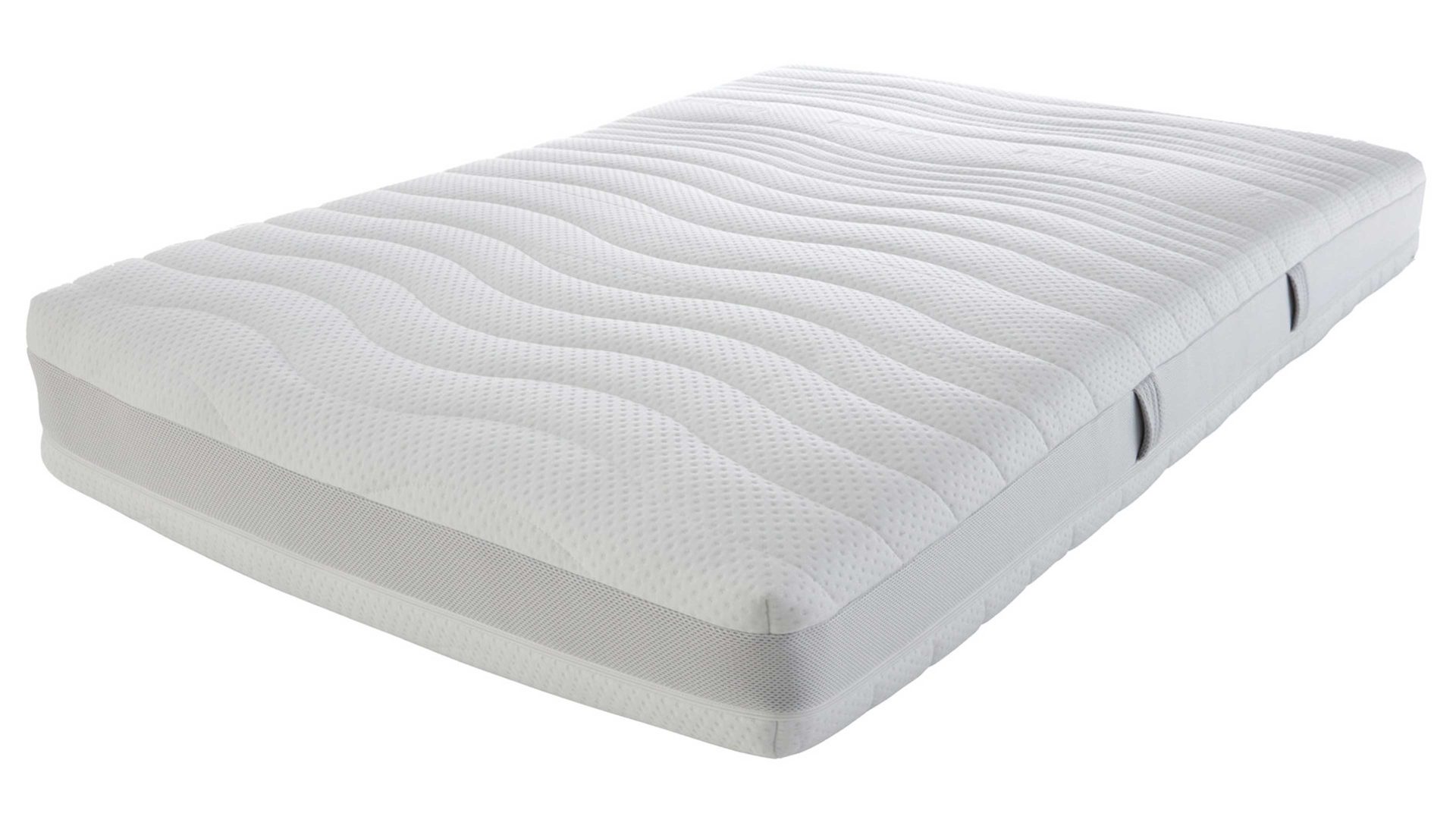 Federkernmatratze Interliving aus Stoff in Weiß Interliving Matratze Medikontur 1911 Taschenfederkern, H2 – Liegefläche ca. 180 x 200 cm