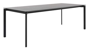 Auszugtisch Interliving aus Holz in Schwarz Interliving Esszimmer Serie 5110 - Auszugtisch T0401 mattschwarzes Eichefurnier - ca. 180 - 280 x 100 cm