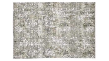 Webteppich Interliving aus Mischgewebe in Grün Interliving Teppich Serie L-8700 Grau-Grün – ca. 140 x 200 cm