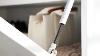 Garderoben-Set Interliving aus Holz in Weiß Interliving Garderobe Serie 6012 - Garderoben-Set weißer Mattlack & Steineiche - dreiteilig