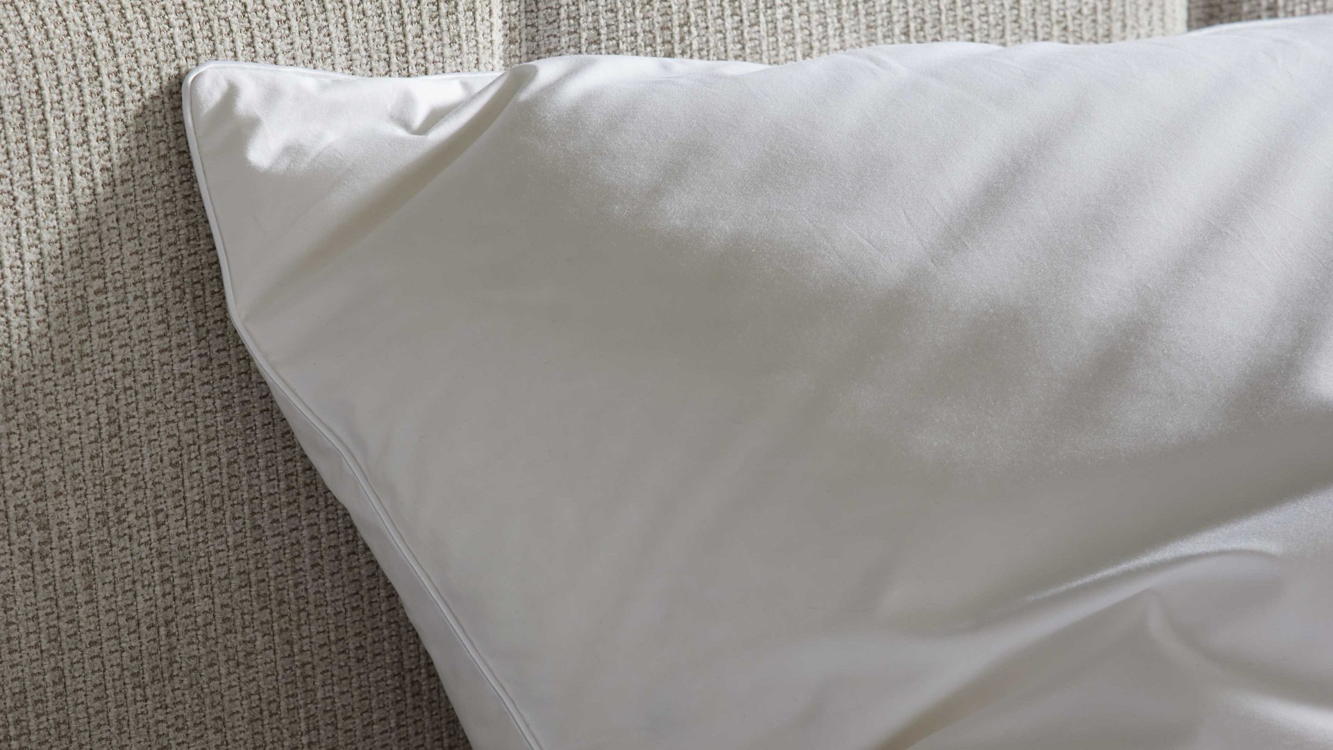 Kopfkissen Interliving aus Stoff in Weiß Interliving Kopfkissen Serie 9204 70 % Federn & 30 % Daunen, ca. 1.100 g - ca. 80 x 80 cm