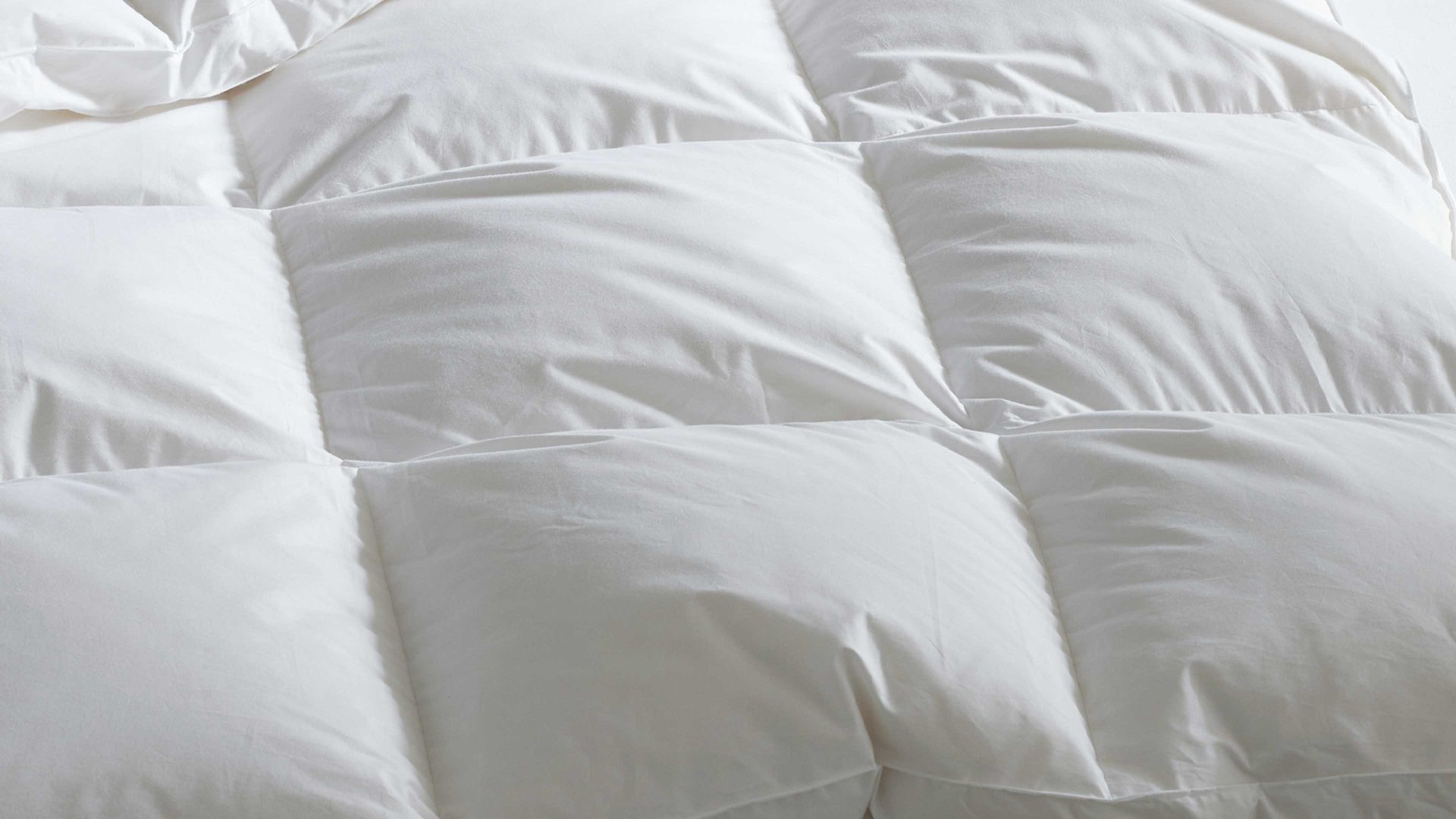 Daunendecke Interliving aus Stoff in Weiß Interliving Bettdecke Serie 9205 - Daunendecke als Winterbett warm, ca. 920 g Daunen - ca. 155 x 200 cm