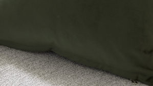 Kissenbezug /-hülle Interliving aus Stoff in Hellgrau Interliving Kissenhülle Serie 9120 olivgrüner Samt - ca. 45 x 45 cm