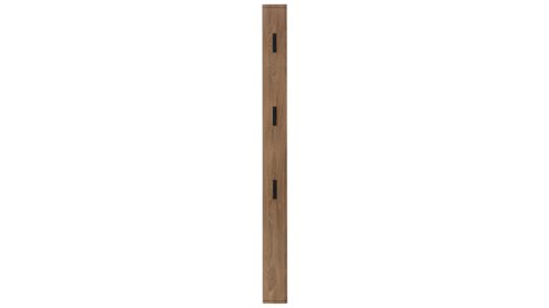 Wandgarderobe Interliving aus Holz in Holzfarben Interliving Garderoben Serie 6014 - Wandgarderobe Wildeiche - ca. 15 x 181 cm