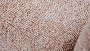 Schlafsofa Interliving aus Stoff in Rosa Interliving Schlafsofa Serie 4700 - Schlafsofa sienafarbener Webstoff Loft & schwarze Aluminiumfüße - Breite ca. 208 cm