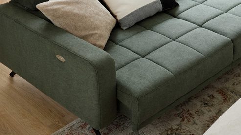 Funktion Interliving aus Metall in Transparent Interliving Sofa Serie 4303 – Sitztiefenverstellung motorisch