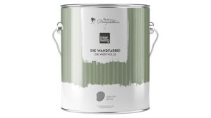 Wandfarbe MissPompadour aus Farben und Lacke in Hellgrau MissPompadour Wandfarbe - Die Wertvolle Grau mit Beton - ca. 2,5 Liter