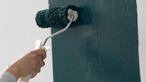 Wandfarbe MissPompadour aus Farben und Lacke in Blau MissPompadour Wandfarbe - Die Wertvolle Grün mit Schwarz - ca. 2,5 Liter