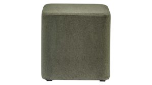 Nachttisch Interliving aus Stoff in Dunkelgrün Interliving Boxspringbett Serie 1402 - Nachtkonsole 39 moosgrüne Mikrofaser Nele 432008